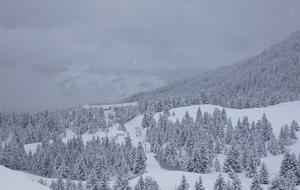 Paysage en direction du Pipay... Que de blanc !!