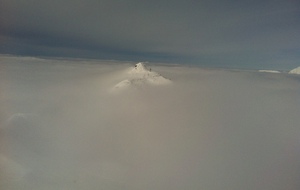 Ou est la piste ??? dans les nuages !!!