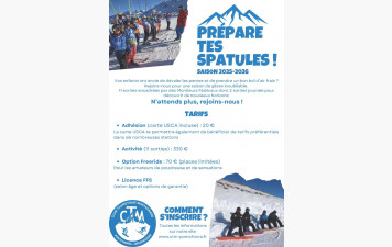 INSCRIPTIONS 2025 - 2026